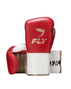 Nuevo Modelo de Guantes de Boxeo Super Lace Up Fly, Guantes Profesionales de Piel Genuina para Combate y Sparring CP-BG-69 - Product Image 1