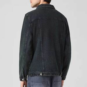 Veste en jean pour homme de qualité supérieure, tissu de première qualité, prix abordable, vente chaude, veste en jean personnalisée avec logo et couleur, nouveau design - Product Image 3