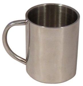 Taza de té de acero inoxidable de cubiertos de diseñador, pulidas tazas de café de calidad con espejo de tamaño mediano Premium, taza elegante de calidad duradera - Product Image 5