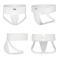 Professionnel adulte coton blanc Taekwondo aine garde Logo personnalisé MMA Muay karaté combat taille soutien Protection