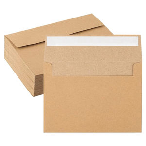 Carton blanc imprimé personnalisé enveloppes rigides pour expédition carton 6 pouces par 8 pouces enveloppe rigide carton pour documents luxe personnalisé - Product Image 1