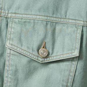 Chaqueta de Mezclilla Casual para Hombre, Ropa de Invierno, Color Personalizado, Chaqueta de Mezclilla a la Moda, Corte Ajustado - Product Image 6