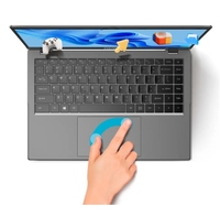 CHUWI GemiBook XPro 14 pouces écran UHD ordinateur portable 8GB RAM 256GB SSD Intel Celeron N100 Windows 11 ordinateur avec ventilateur de refroidissement ordinateur portable