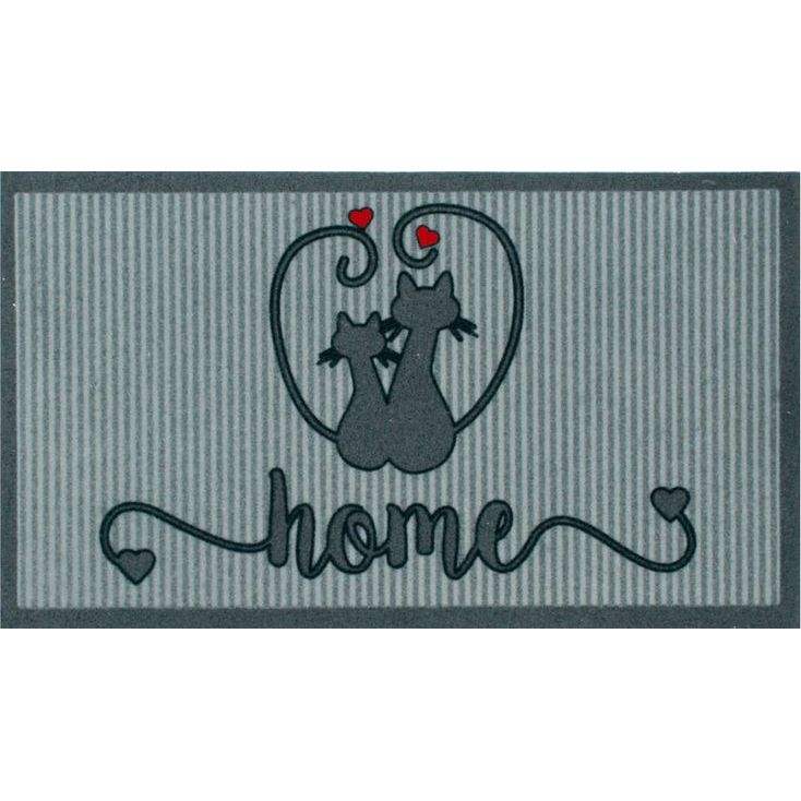 Gomma riciclata e design floccato