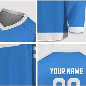 Maillot de hockey sur glace à faible quantité minimale de commande maillot de hockey sur glace d'entraînement pour les jeunes maillot de hockey sur glace de vente chaude - Product Image 6