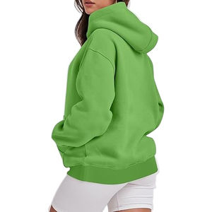 Sweats à capuche amples en coton et polyester à la mode pull en coton et polyester à prix abordables sweat à capuche pour femme streetwear à impression personnalisée en polaire unisexe - Product Image 4