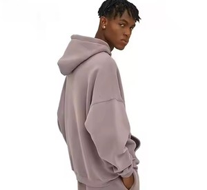 Sweat-shirts à capuche en molleton 100% coton de qualité supérieure, respirants, séchage rapide, coupe classique, streetwear pour adultes, hiver, 300g - Product Image 6