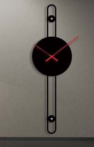 Long Unique <b>Wall</b> <b>Clock</b> Metal Large Long Decorative <b>Design</b> Modern <b>Wall</b> <b>Clock</b> <b>Wall</b> Watch Modern Metal Unique Home and Living - Product Image 2