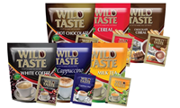 Ready Stock Wild Taste 3-in-1 Cereal Chocolate Sweet Instant Powder Bag Premium Grade Less Sugar Adults Children Fast Shipping