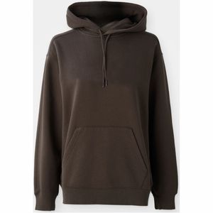 เสื้อฮู้ดดี้ผู้หญิงทรงหลวม ผ้าฟลีซเนื้อหนา 100% คอตตอน สกรีนโลโก้ด้านหน้า สไตล์สตรีทแฟชั่น ลดราคา - Product Image 4