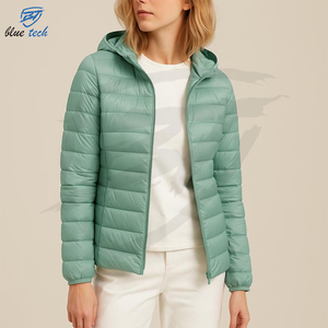 Chaqueta de Invierno Acolchada para Mujer, de Manga Larga, Estilo Burbuja, de Alta Calidad - Product Image 4