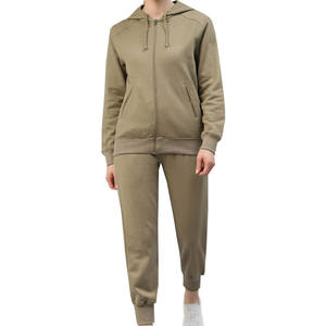 Chándales Casuales de Invierno con Capucha para Mujer de Alta Calidad - Diseño Personalizable 100% Algodón Precios - Product Image 1