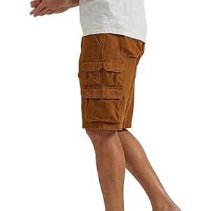 Pantalones cortos Cargo de algodón personalizados para hombre, ajuste diario relajado, absorción de humedad, comodidad, estilo de aventura al aire libre con tela duradera - Product Image 3