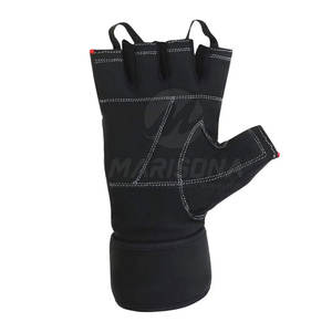 Gants de sport en cuir respirant pour la musculation et le cyclisme - Imperméables, antidérapants, légers, design demi-doigts pour les activités sportives en extérieur - Product Image 4