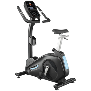 Vélo de fitness vertical français avec console LED pour les entraînements cyclistes en intérieur - Product Image 1