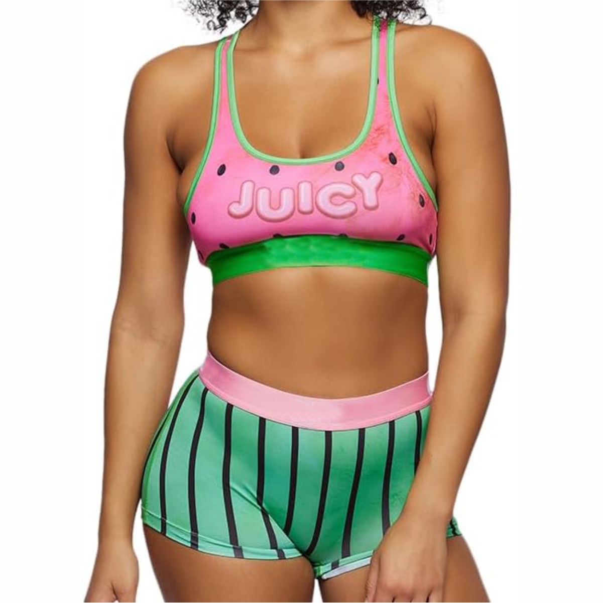 Low Price Women's Fitness Yoga Gym Set Custom Printed Front Mid Waist Shorts 2-Piece From USA for Adults