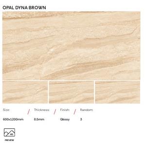 Carreaux de porcelaine émaillée de luxe 600x1200mm antidérapants pour murs et sols, pour salon, villa, hôtel, dalle de porcelaine polie - Product Image 3