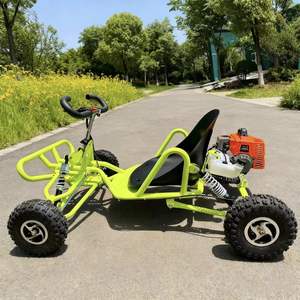 HL-GGK-01 Nouveau kart à pédales à essence 49CC tout-terrain UTV, <span class=keywords><strong>vélo</strong></span> de plage à <span class=keywords><strong>dérive</strong></span> avec une vitesse de 35 km/h pour l'extérieur - Product Image 4