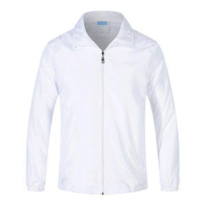 Advanced Customization <b>Men</b> Windbreaker <b>Jacket</b> Zipper Dyed Polyester <b>Thin</b> Windproof Casual Sport Company Team Work Uniform Spring - Product Image 4