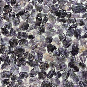 Nouvel Arrivage Cabochon en Pierre Précieuse Améthyste Violette et Fluorite, Tendance 2022, Meilleure Vente pour la Décoration d'Ongles - Product Image 3