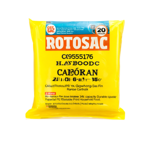 Juego de 20 bolsas de basura (34Lt) con cierre ROTOSAC Amarillo CO955176 - Product Image 2