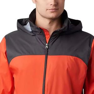 Veste en nylon de haute qualité pour hommes Veste de sport unisexe avec logo personnalisé Vestes coupe-vent pour hommes - Product Image 5