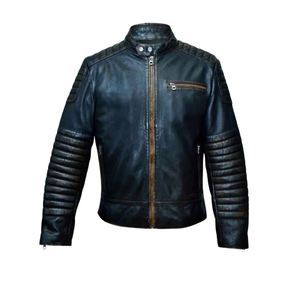 Veste en cuir pour homme de haute qualité, respirante, à séchage rapide, pour l'hiver, veste de moto, vêtements de moto durables, veste chaude - Product Image 3