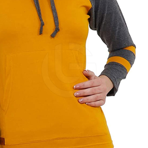 Meilleures ventes de sweats à capuche pour femmes 100% coton Vêtements décontractés de haute qualité pour adultes Prix raisonnable Col à capuche pour le devant de l'hiver - Product Image 5