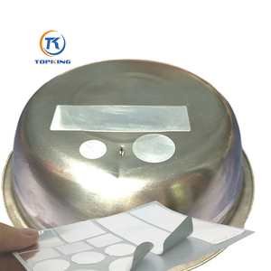 Autocollant de réparation pour casseroles, seaux et poêles, en acier inoxydable, pour réparer les coutures, imperméable, résistant au feu, ruban adhésif en aluminium - Product Image 1