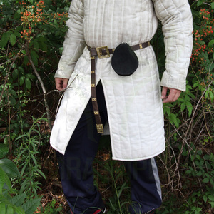 Imra Impex Sac en cuir véritable noir fait à la main de haute qualité Last Ride Belt Pouch Vente en gros directe du Pakistan - Product Image 6