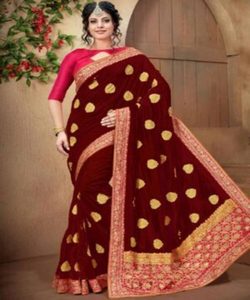Experience the Purity of White Sarees, Exuding Grace and Elegance in Every Fold Party Wear Fancy Saree in Wholesale Price - Product Image 1