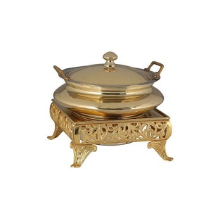 Calentador de alimentos de plato de frotamiento de buffet de acero inoxidable de alta calidad con función de vapor 4L 8L de capacidad alimentado por Gas para catering de bodas - Product Image 5