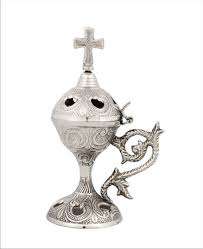 <b>Incense</b> burner Display Stand Bronze Arabic Sets <b>Incense</b> burner Luxury Gold Lotus Metal Mubkhar Cense <b>Incense</b> burner Holder - Product Image 4