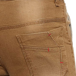 Pantalones vaqueros rectos de alta calidad para hombre, 100% algodón, secado rápido, ligeros, venta al por mayor, personalizables, hechos en Pakistán - Product Image 6
