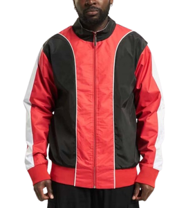 แจ็กเก็ตกันลมระบายอากาศได้ดีมีซิปรูดซิปสำหรับผู้ชายแจ็คเก็ตกันลมกันน้ำสำหรับรถจักรยานยนต์ขนาดพลัสไซส์ - Product Image 1