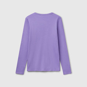 Camisetas casuales de manga larga para mujer, cuello redondo, talla grande, 100% algodón, ecológicas. - Product Image 6