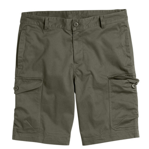 กางเกงขาสั้นคาร์โก้ผู้หญิงคุณภาพสูง OEM ขายส่ง เป็นมิตรกับสิ่งแวดล้อม แห้งเร็ว ผ้าแคนวาส เอวยางยืด สีและตำแหน่งโลโก้ปรับแต่งได้ - Product Image 1