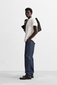 Camiseta para hombre con estampado de hojaldre Tela de algodón suave Logotipo personalizado OEM ODM Manga corta Listo para enviar Moda de ajuste transpirable - Product Image 3