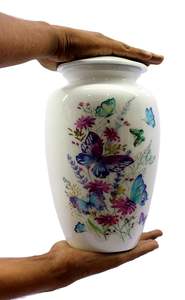 Beautiful Standard Cremation <b>Urns</b> for Human and Pet Ashes Unique Design for Funeral Supplies <b>Catering</b> to Adults - Product Image 5