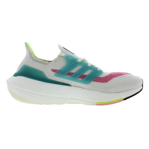 Scarpe Adidas Ultraboost 21 da Donna Colore: Bianco Tinta/Menta Tono/Rosa Tono 100% Autentiche - Product Image 3