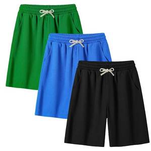 2025 nuevos pantalones cortos de verano para hombre, pantalones cortos para correr, cintura elástica, entrenamiento, ropa deportiva de Sprint, pantalones cortos de baloncesto sexis con patrón sólido - Product Image 1