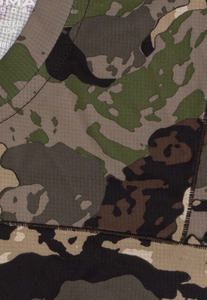 Chemise de pêche camouflage personnalisée, respirante, confortable, en tissu extensible, camouflage délavé, vintage, manches courtes, pour la chasse - Product Image 6