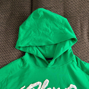 เสื้อฮู้ดพิมพ์ลายพัฟของผู้ชายผ้าฝ้าย100% สีทึบสไตล์ใหม่ล่าสุดกันหนาว - Product Image 2
