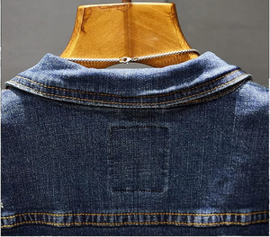 Chaquetas Vaqueras de Invierno para Hombre, Talla Grande, 100% Algodón, Cuello Alto, Transpirables, Nuevas, Hechas en Pakistán, con Logotipo Personalizado Impreso - Product Image 4