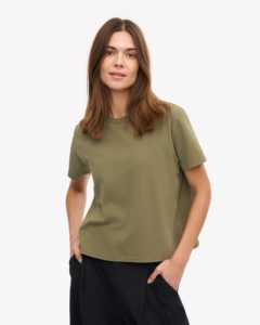 เสื้อยืดคอกลมแขนสั้นสำหรับผู้หญิงเสื้อยืดสตรีผ้าฝ้าย100% ทรงบ็อกซี่ฟิตปกติฤดูร้อนออกแบบได้ตามที่ต้องการ - Product Image 6