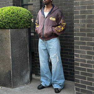 เสื้อครอปแบบมีฮู้ดสำหรับผู้ชายเสื้อครอปขอบล่างไม่มีเชือกรูดแบบเรียบๆโลโก้ออกแบบได้ตามต้องการ - Product Image 2