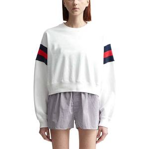 Sudaderas de cuello redondo de gran tamaño a la moda para mujer, camisetas deportivas informales para otoño e invierno, sudaderas de algodón para mujer - Product Image 1