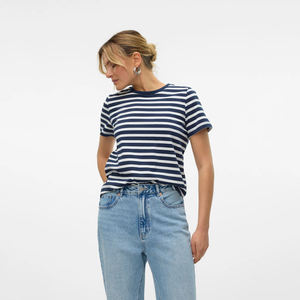 T-shirt à manches courtes en coton pour femmes Logo privé T-shirt grande taille pour femmes Vente en gros - Product Image 1