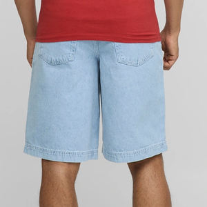 กางเกงขาสั้นผู้ชายแฟชั่นฤดูร้อนผ้าฝ้ายผสมผ้าระบายอากาศทรงหลวมพร้อมกระเป๋าข้าง / เหมาะสำหรับสวมใส่ในชีวิตประจำวันกำลังเป็นที่นิยม - Product Image 6