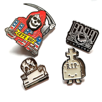 Broches en métal personnalisées en émail, badges mignons de dessins animés, badges à logo d'entreprise, broches fantaisie, cadeaux promotionnels en gros